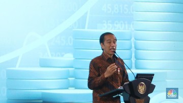 Presiden RI, Jokowi di acara Sarasehan 100 Ekonom Indonesia 2022 (CNBC Indonesia/Andrean Kristianto) Presiden RI, Jokowi di acara Sarasehan 100 Ekonom Indonesia 2022 (CNBC Indonesia/Andrean Kristianto)