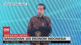 VIDEO: Sarasehan 100 Ekonom Indonesia, Jokowi Ungkap Kondisi Ekonomi R