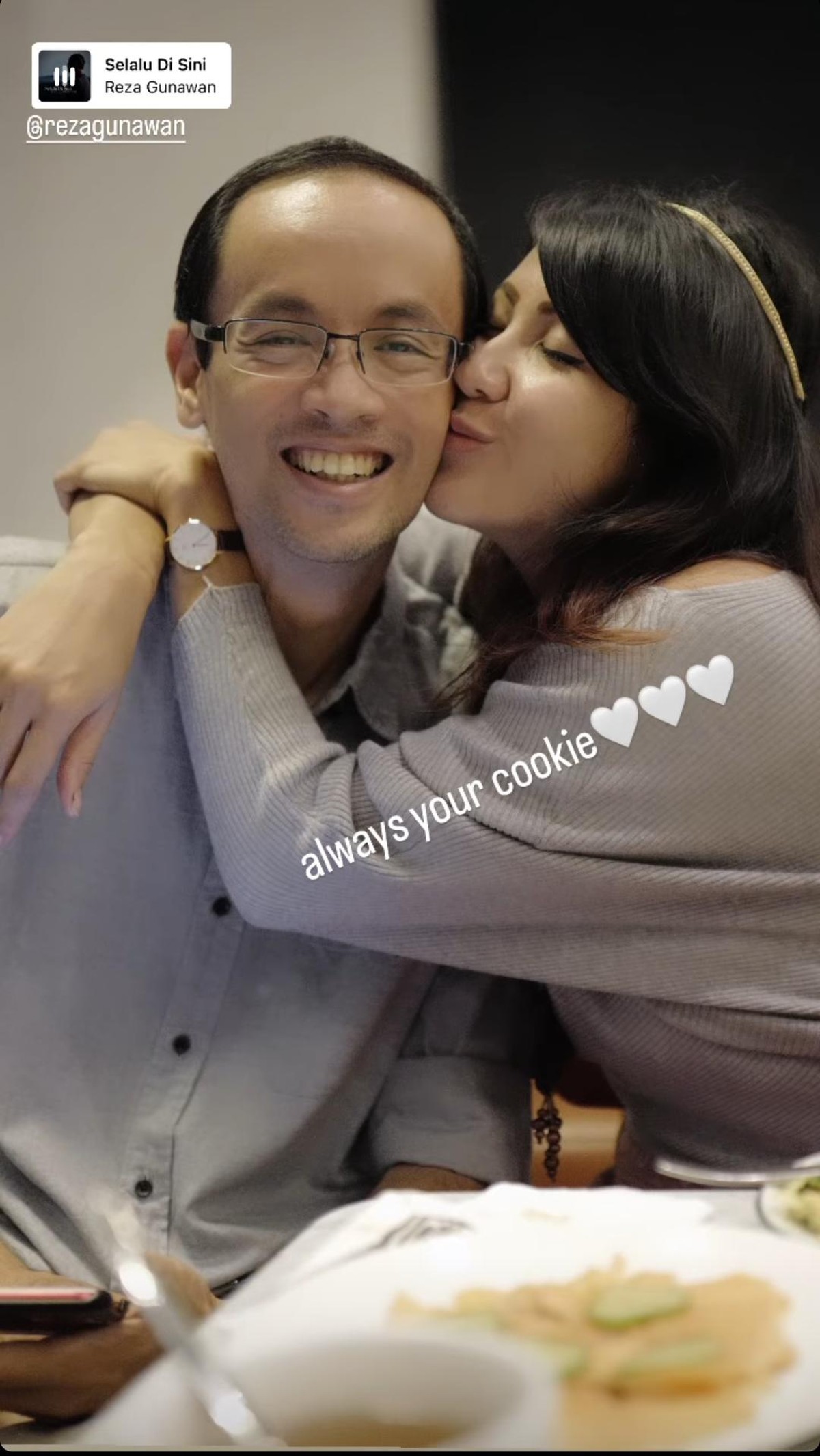 Sharena Delon dan Reza Gunawan