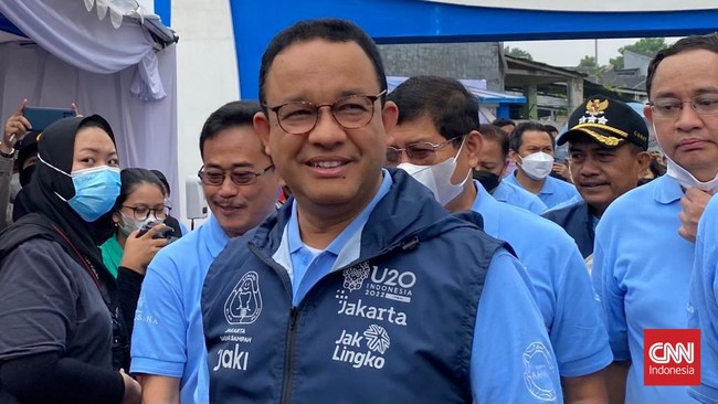 Anies Baswedan menegaskan program rumah DP Rp0 menyasar warga bergaji di atas upah minimum provinsi (UMP), sementara di bawahnya bisa pakai rusunawa pemprov.