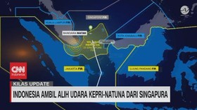 VIDEO: Indonesia Ambil Alih Udara Kepri-Natuna Dari Singapura