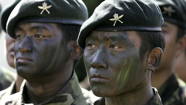 Pemerintah Inggris diketahui merekrut pasukan Gurkha selama 200 tahun terakhir.