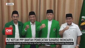 VIDEO: PLT Ketum PPP Bantah Pemecatan Suharso Monoarfa