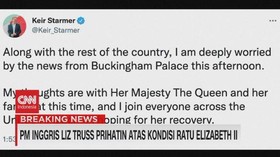 VIDEO: PM Inggris Liz Truss Prihatin Atas Kondisi Ratu Elizabeth II