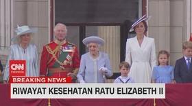 VIDEO: Riwayat Kesehatan Ratu Elizabeth II