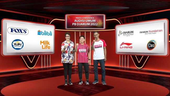 PB Djarum menggelar ajang pencarian atlet bulutangkis muda bertalenta melalui Audisi Umum PB Djarum 2022 untuk dua kelompok usia, yakni U-11 dan U-13.