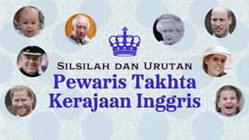 INFOGRAFIS: Urutan Pewaris Takhta Kerajaan Inggris