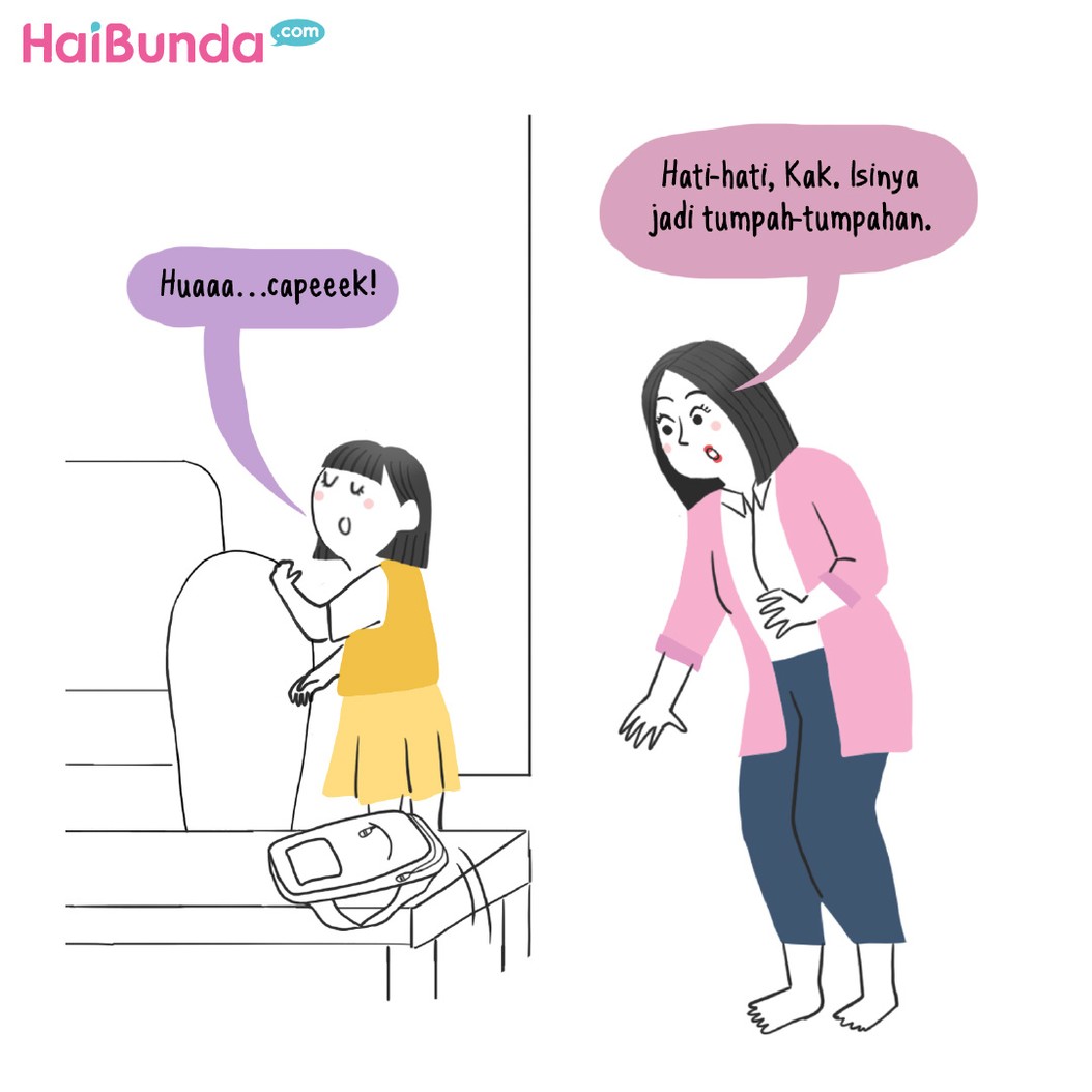 Komik Bunda: Pergi Bawa Satu Pulang Bawa Banyak