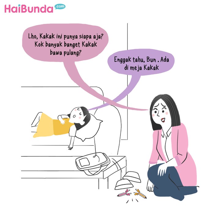 Komik Bunda: Pergi Bawa Satu Pulang Bawa Banyak