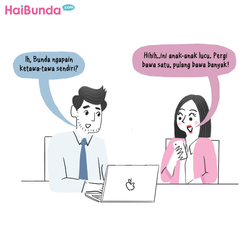 Komik Bunda: Pergi Bawa Satu Pulang Bawa Banyak
