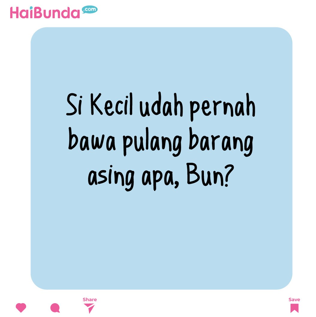 Komik Bunda: Pergi Bawa Satu Pulang Bawa Banyak