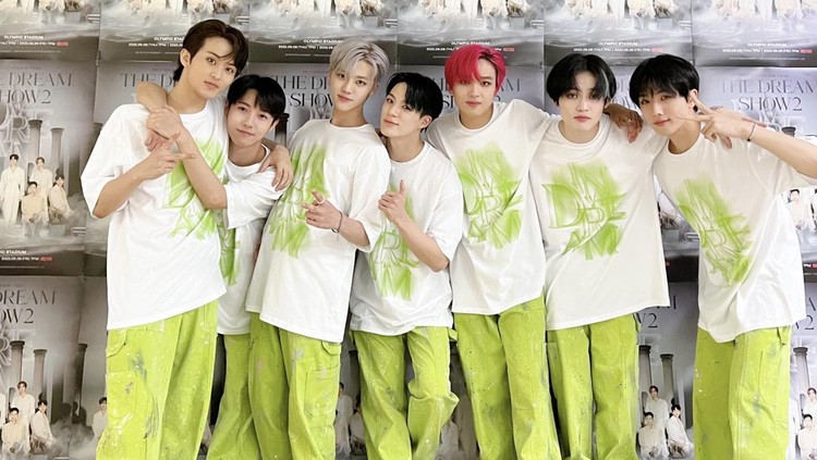 NCT Dream NCT Dream sukses konser di Jamsil Olympic Stadium pada Jumat (9/9/2022).