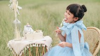 7 Potret Cantik Nastusha Ulang Tahun ke-6, Ucapan Chelsea Olivia Bikin Baper