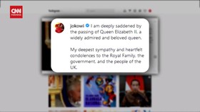 VIDEO: Jokowi Sampaikan Ungkapan Duka Untuk Ratu Elizabeth