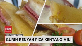 VIDEO: Gurih Renyah Piza Kentang Mini