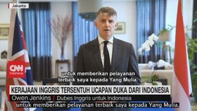 VIDEO: Kerajaan Inggris Tersentuh Ucapan Duka Dari Indonesia