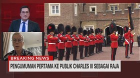 VIDEO: Pengumuman Pertama Ke Publik Charles III Sebagai Raja