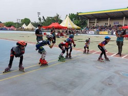 Sepatu Roda Bupati Bekasi Open 2022 Diikuti Ribuan Atlet