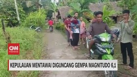 VIDEO: Kepulauan Mentawai Diguncang Gempa Magnitudo 6,1