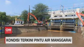 VIDEO: Kondisi Terkini Pintu Air Manggarai