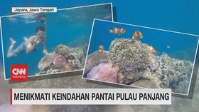VIDEO: Menikmati Keindahan Pantai Pulau Panjang
