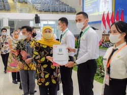 Pesan Khofifah ke Peserta Latsar CPNS: Inovasi & Kreativitas