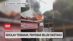VIDEO: Sekolah Terbakar, Penyebab Belum Diketahui