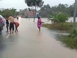 3 Desa di Cianjur Banjir, Akses Jabar Selatan Tertutup