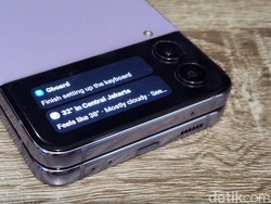 Samsung Galaxy Z Flip 5 Akan Punya Layar Eksternal Berwujud Unik