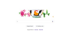 Google Doodle Tampilkan Mangkuk Ayam Jago, Apa Artinya?