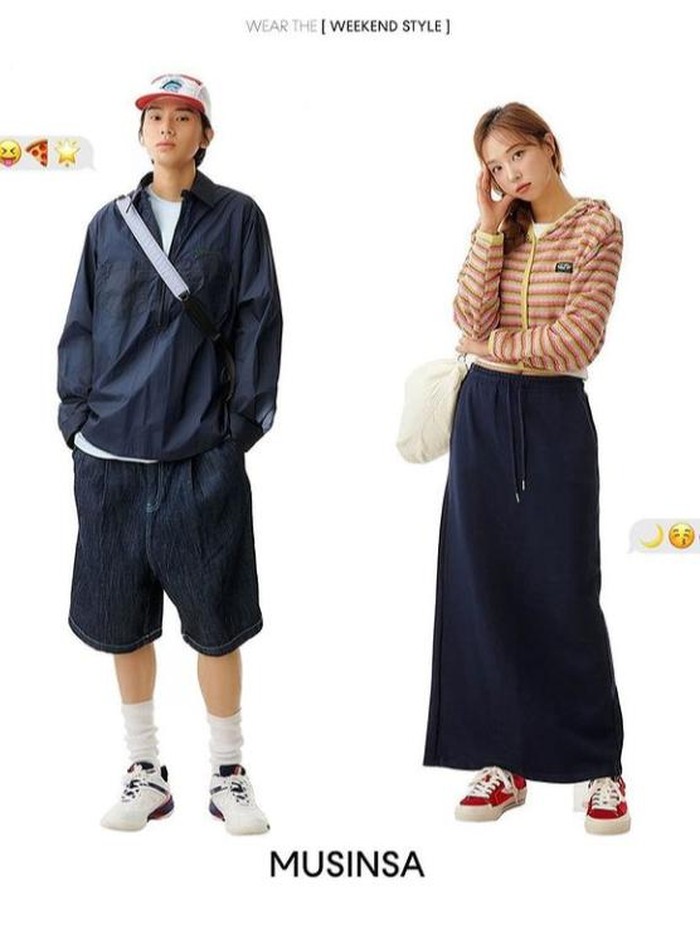 Yuk tampil berbeda saat hangout akhir pekan, dengan gaya berbusana casual yang satu ini, yaitu Weekend Style ala MUSINSA./ Foto: instagram.com/musinsa_global
