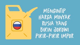 INFOGRAFIS: Intip Harga Minyak Rusia yang Bikin Jokowi Tergiur Impor