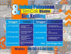 Jadwal SIM Keliling di Surabaya untuk September 2022