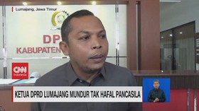 VIDEO: Ketua DPRD Kabupaten Lumajang Tidak Hafal Pancasila