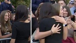 Putuskan Keluar Kerajaan, Momen Meghan Markle Peluk Rakyat Inggris Viral
