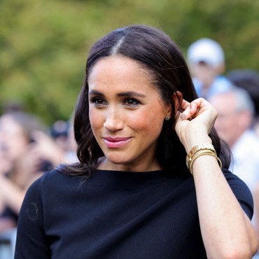 Momen Pelayat Tolak Salami Meghan Markle Saat Hadir di Kastil Windsor