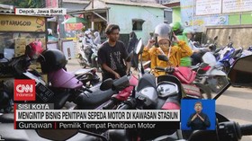 VIDEO: Mengintip Bisnis Penitipan Sepeda Motor di Kawasan Stasiun