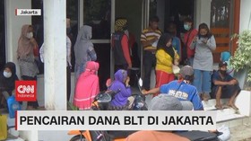 VIDEO: Pencairan Dana BLT di Jakarta