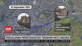 VIDEO: Perjalanan Peristirahatan Terakhir Queen Elizabeth II