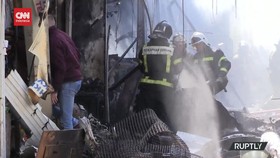 VIDEO: Serangan Ukraina di Donetsk, 3 Orang Tewas