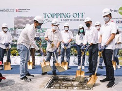 Sudah Topping Off, Mall Living World Kota Wisata Bakal Beroperasi 2023