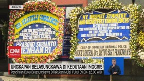 VIDEO: Ungkapan Belasungkawa di Kedutaan Inggris Jakarta