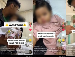 Kronologi Viral Bayi 11 Bulan Kena Bronkitis Gegara Ayahnya Merokok