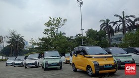 Wuling Serahkan 300 Air EV, Siap Wara-wiri di Bali Saat KTT G20