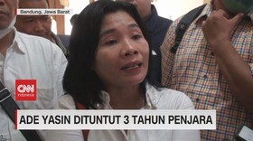 VIDEO: Ade Yasin, Bupati Bogor Non Aktif Dituntut 3 Tahun Penjara
