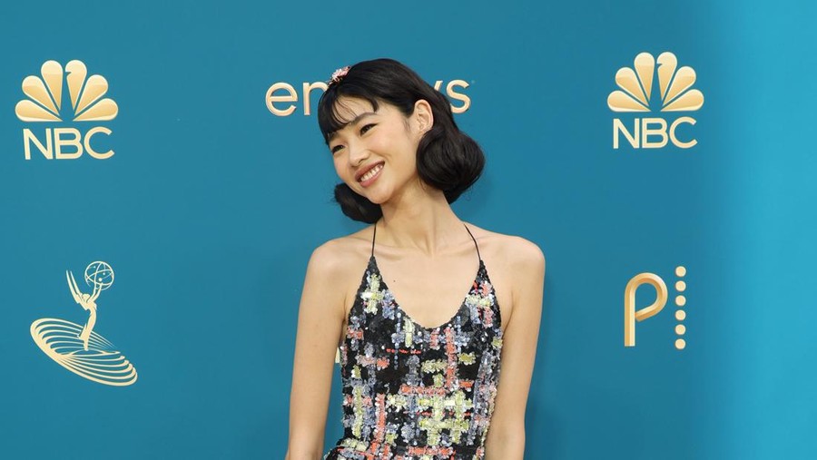 LOS ANGELES, CALIFORNIA - SEPTEMBER 12: Jung Ho-yeon attends the 74th Primetime Emmys at Microsoft Theater on September 12, 2022 in Los Angeles, California. (Photo by Momodu Mansaray/Getty Images)
