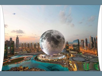 Dubai Bakal Bangun Replika Bulan Seharga USD 5 Miliar