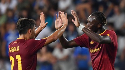 FOTO: Roma Kalahkan Empoli Berkat Duo Dybala dan Abraham