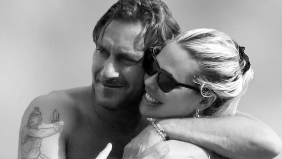 Francesco Totti dan Ilary Blasi