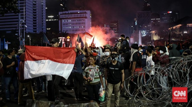 FOTO: Gelombang Unjuk Rasa Tolak Kenaikan BBM